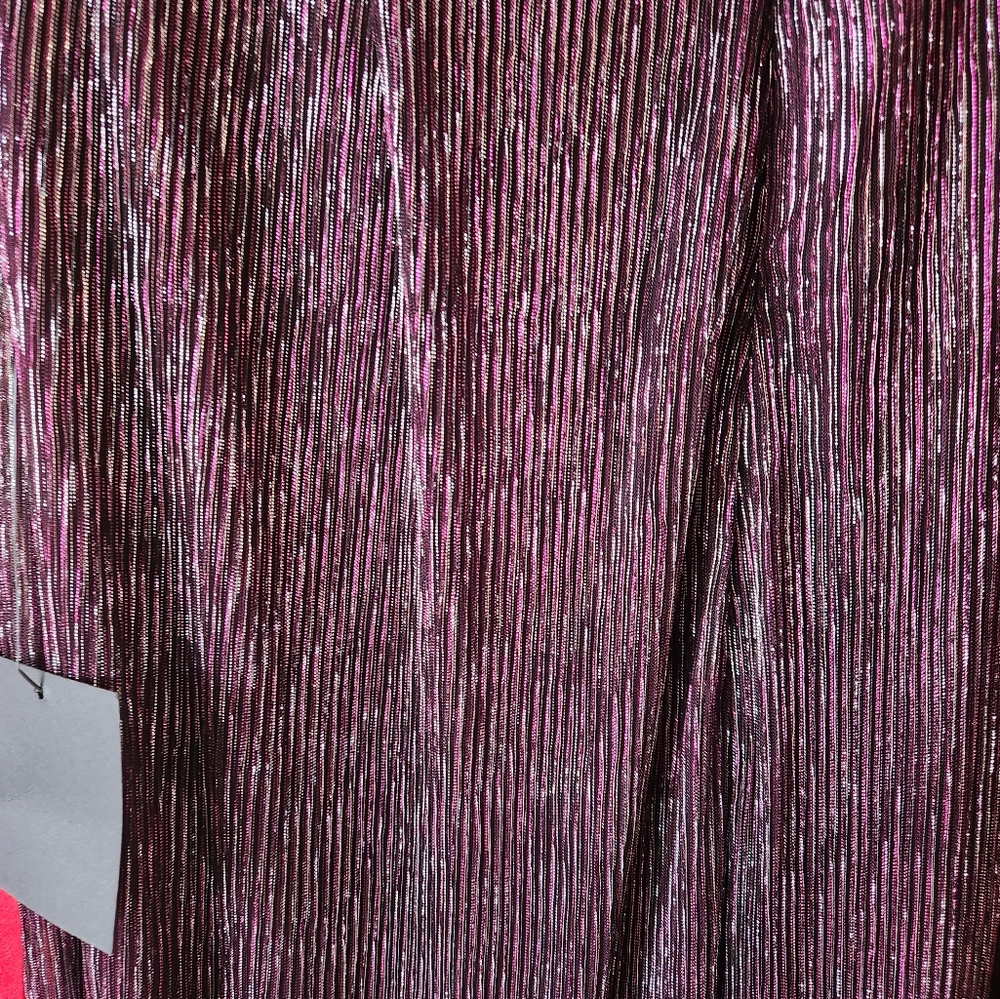 NWT Lulu's Glitter Girl Metallic Jumpsuit - Picture 5 of 5